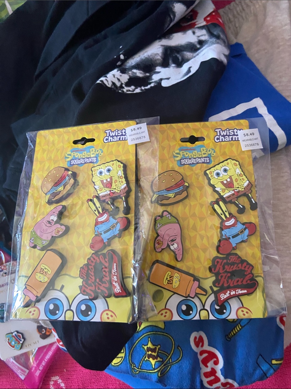 SpongeBob SquarePants Twist Charm Pack - Yellow & Multicolor